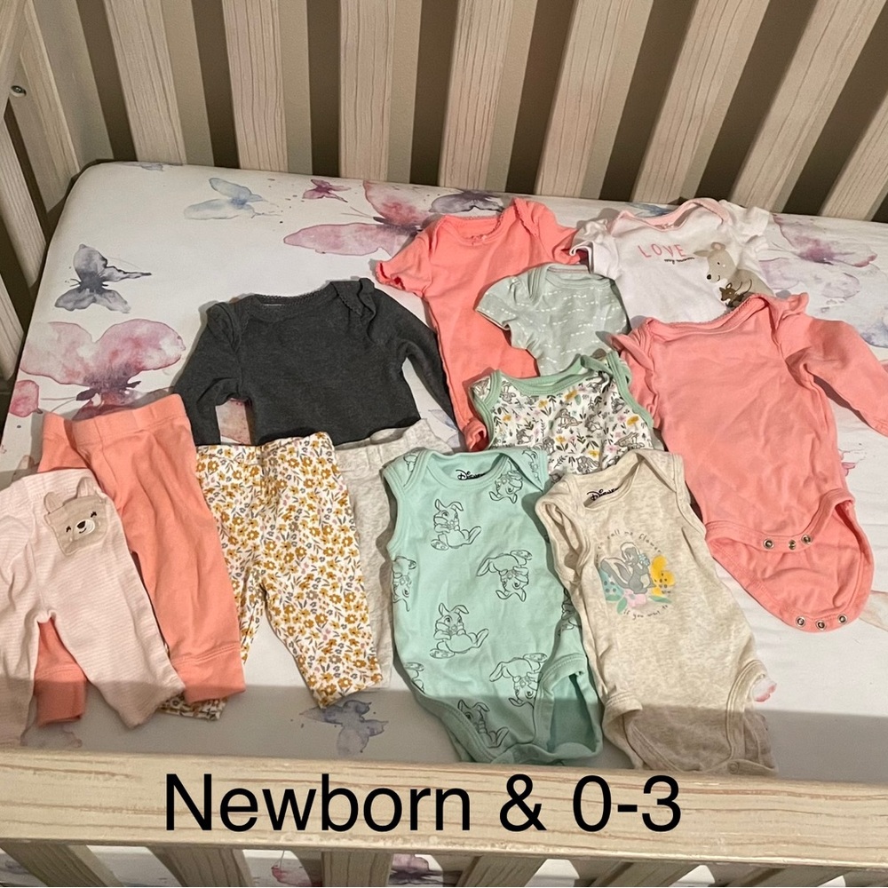 Baby Girls Clothing Lot